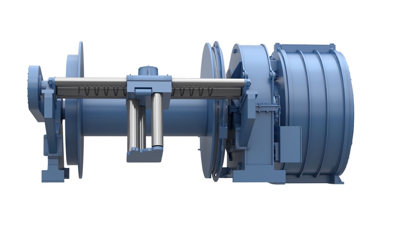 trawl-winch
